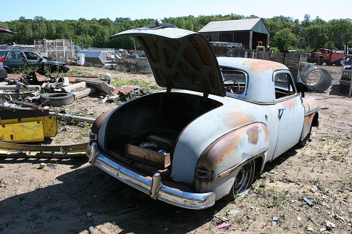 A scene from another Faribault area "junkyard." Minnesota Prairie Roots file photo.