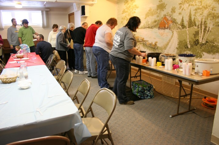 Each diner got five tickets with which to cast votes.