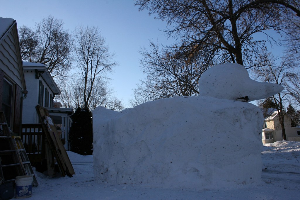 Another angle, looking toward Second Street Northwest.