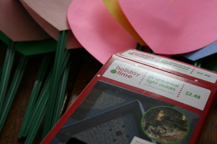 Clearance holiday light stakes worked perfectly.