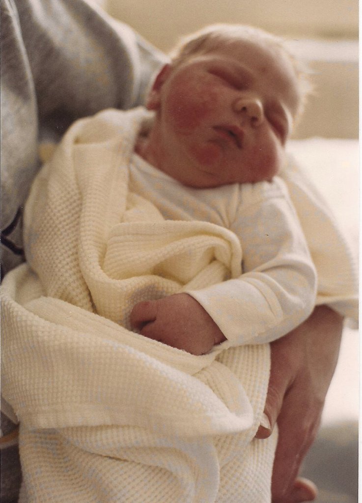 My big baby boy, born 20 years ago today.