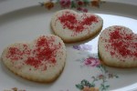 Valentine, cookies on&nbsp;plate