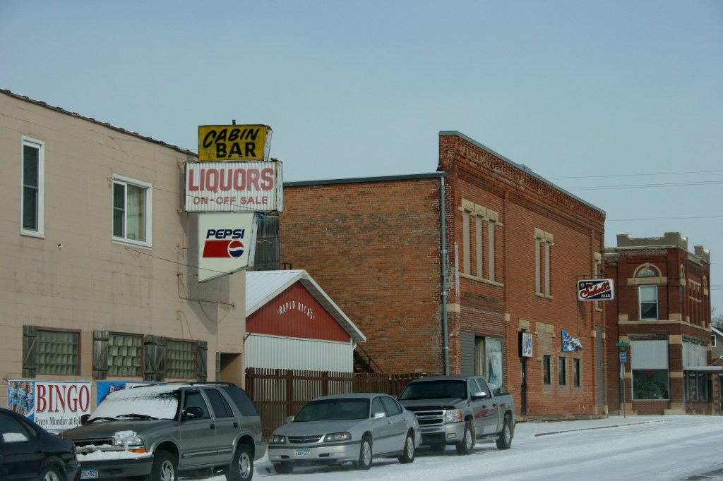 The seemingly popular Cabin Bar in Nicollet, photographed two years ago.