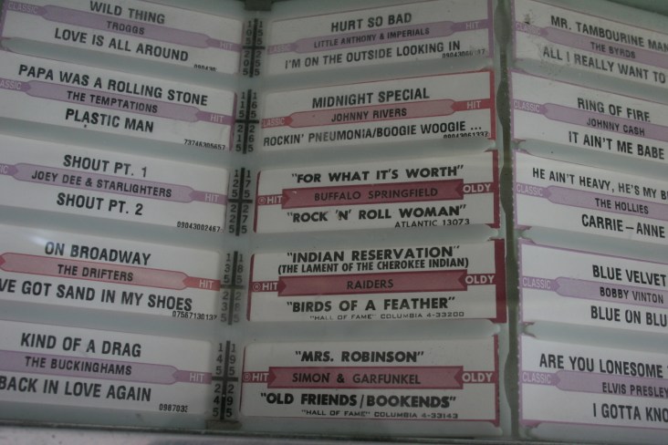 As you would expect, lots of familiar oldies.