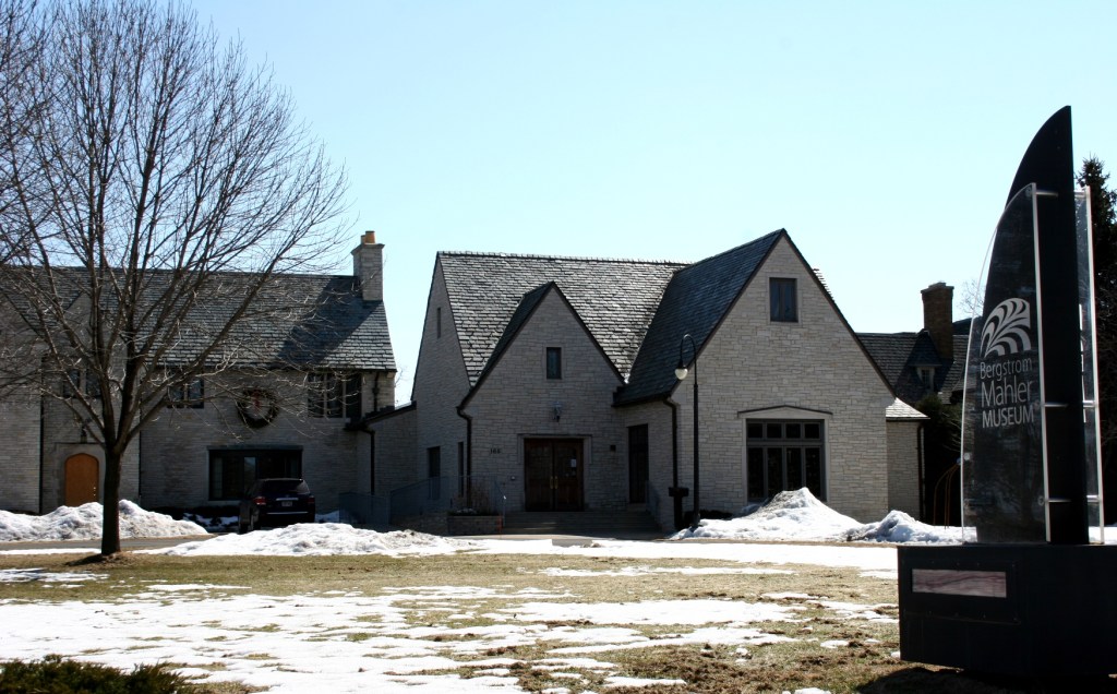 The museum is housed in an historic home (and addition) along the shores of Lake Winnebago across from a park.