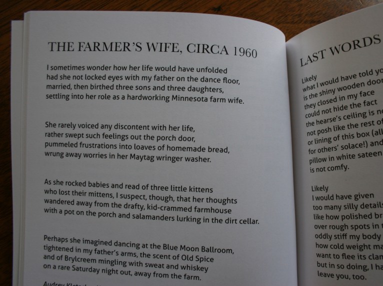 A poem I wrote about my mother, published in Poetic Strokes 2014.