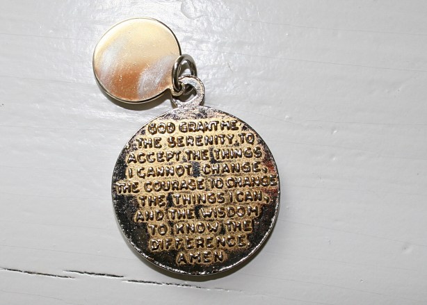 Prayer necklace back