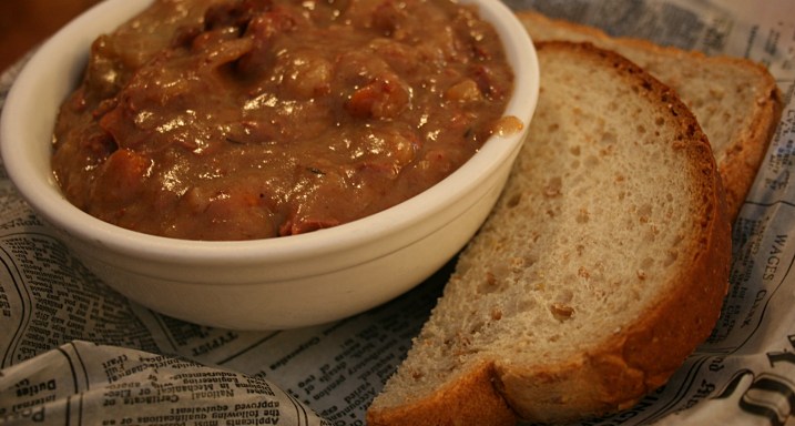 The Olde Triangle's hearty Irish stew.