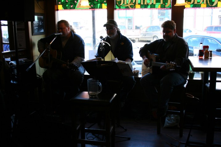 Performing at The Olde Triangle Pub Sunday afternoon.