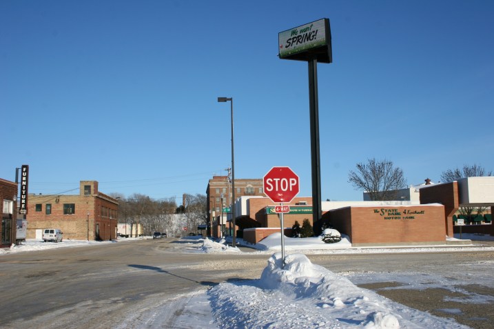 Sign, We want spring afar