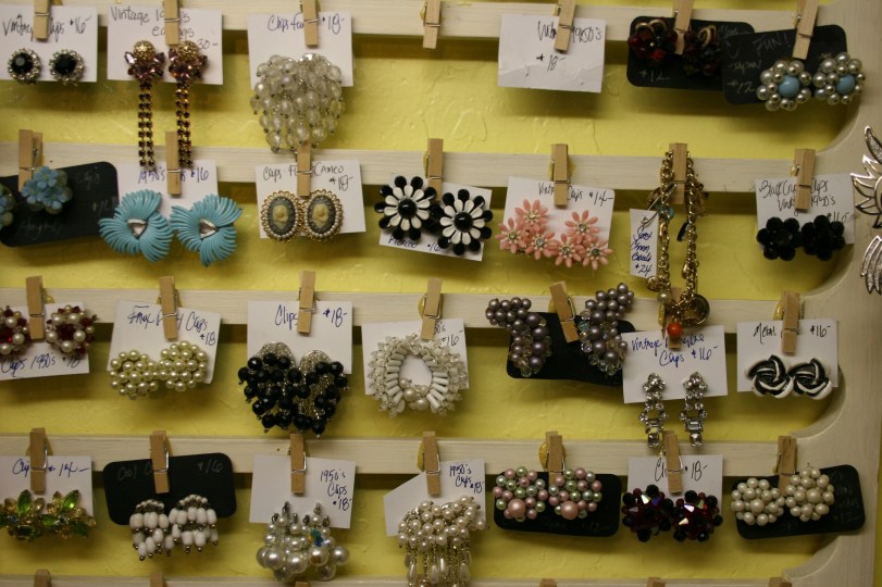 Vintage jewelry galore.