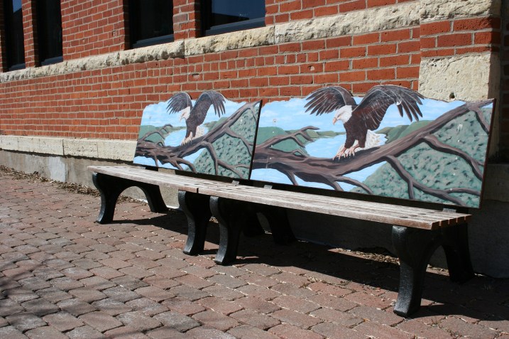 Wabasha, eagle bench