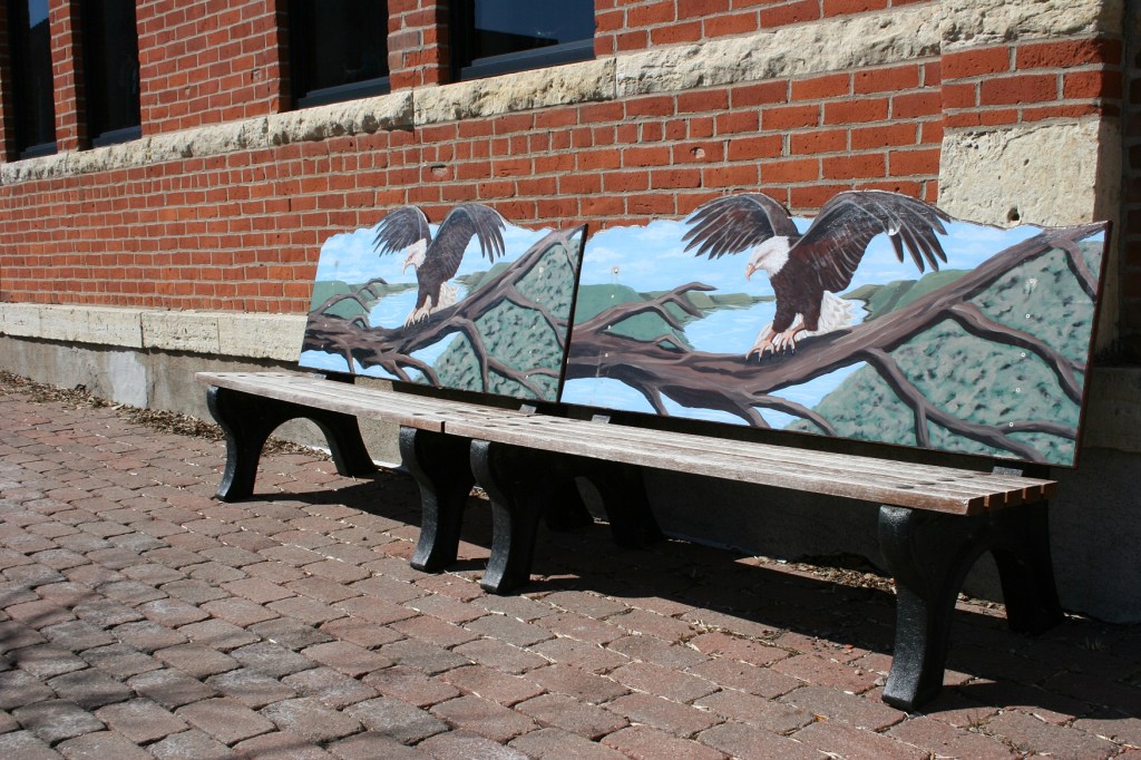 Wabasha, eagle bench