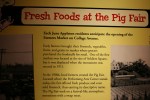 Food, Castle exhibit, pig&nbsp;fair