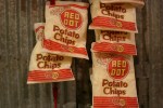 Food, Castle exhibit, potato chip&nbsp;bags