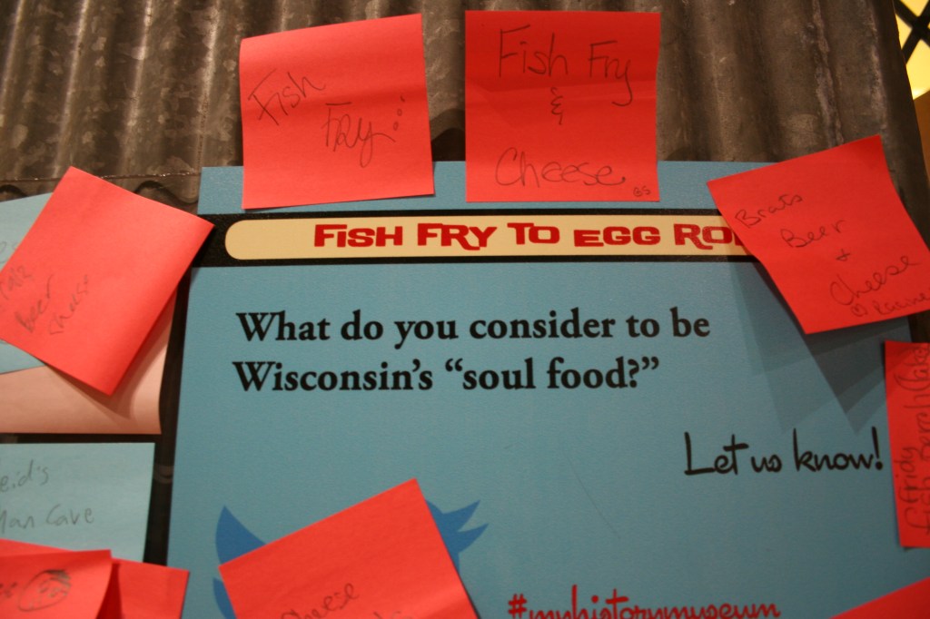See how visitors answered this question about Wisconsin's "soul food." lots of cheese, brats and beer answers.