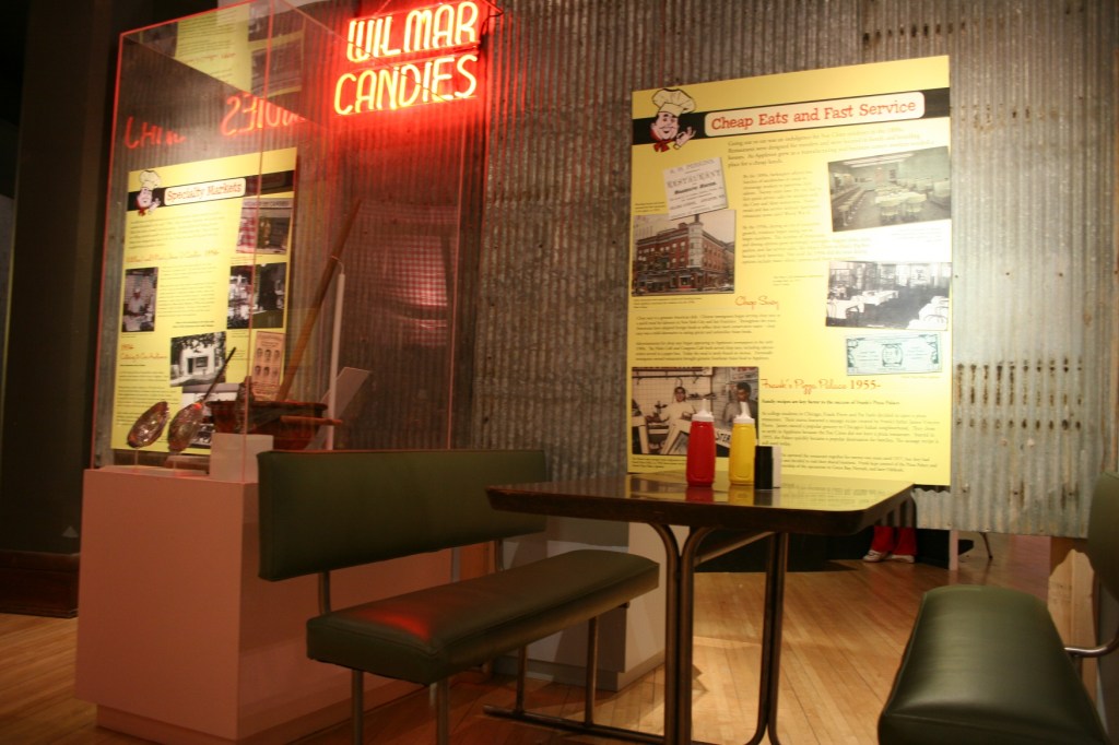 A snippet of the expansive food exhibit.