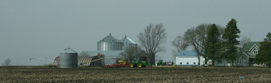 Along Minnesota State Highway 19 between Redwood Falls and Vesta.