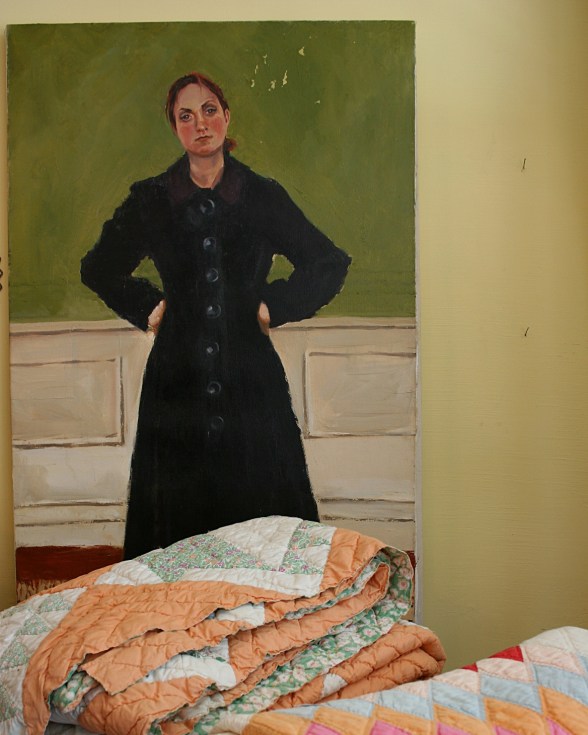 There's something about this portrait of a determined, defiant woman with an attitude that I love.