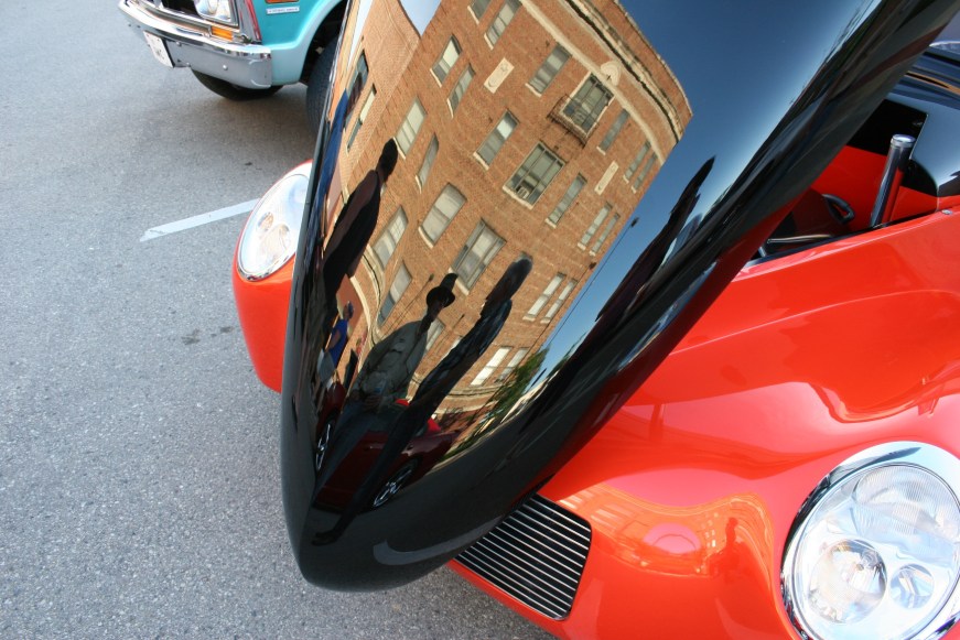 I'm ever conscious of shine and reflections.