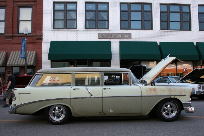 This rustic Chevy wagon rated as my favorite of the evening.