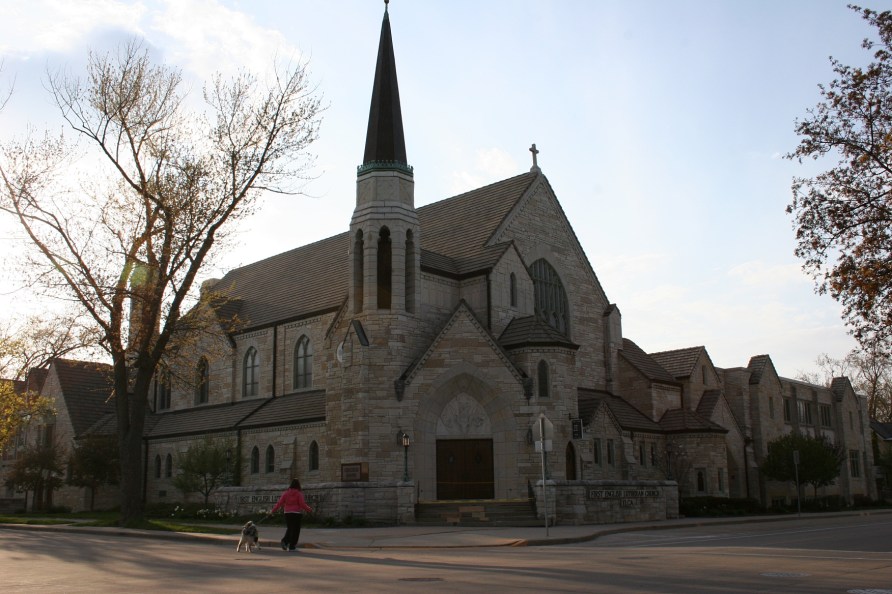 Impressive First English Lutheran Church.