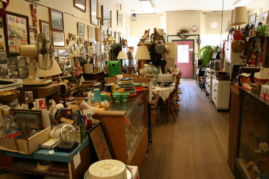 Lots and lots and lots of merchandise.