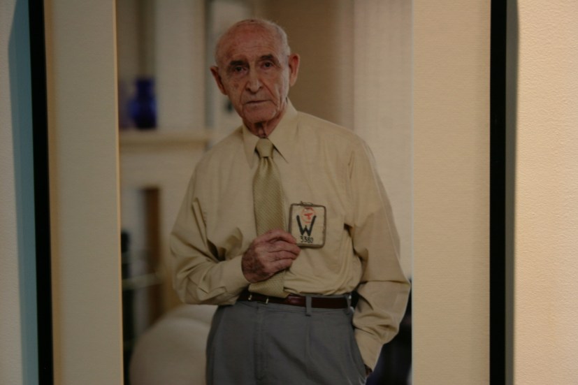 Holocaust survivor Leo Weiss.