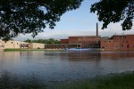 Flood, overview of the flooding Cannon at&nbsp;dam