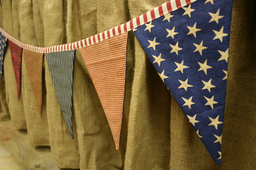 Fourth of July, banners