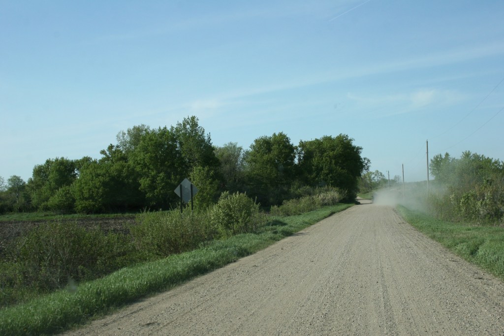 Turn onto this gravel road just off Redwood County Road 7.