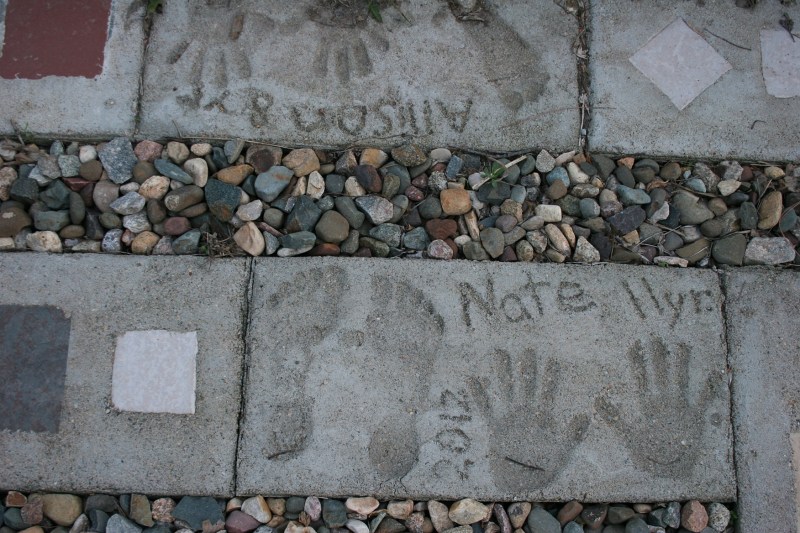 Precious imprints of loved ones.