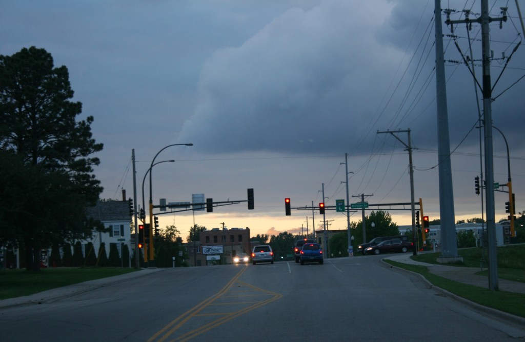 Several blocks from my home, Willow Street intersects with Minnesota State Highway 60. To the left is the home, now a museum, of founding father, Alexander Faribault.