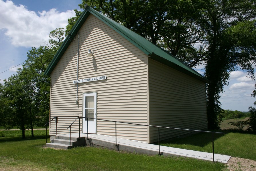 Our drive takes us through Walcott Township in Rice County. I grew up in Vesta Township 120 miles to the west in Redwood County.
