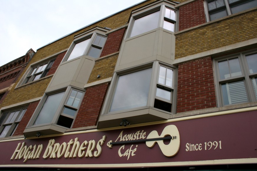 Love the Hogan Brothers sign and the architecture above it.