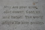 Art, sidewalk poetry&nbsp;Northfield