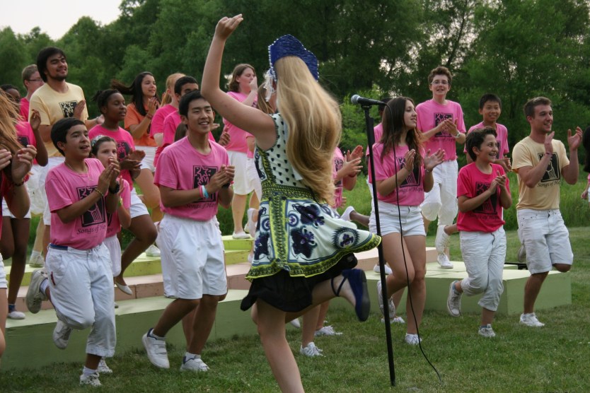 In nearly constant motion.