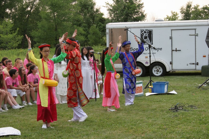 Song and dance from Vietnam.