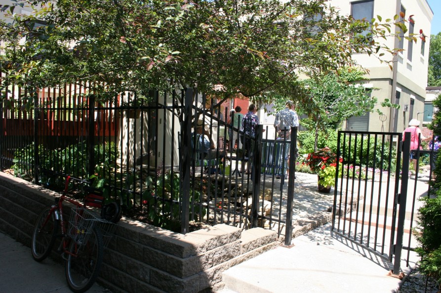 The gateway garden entry.