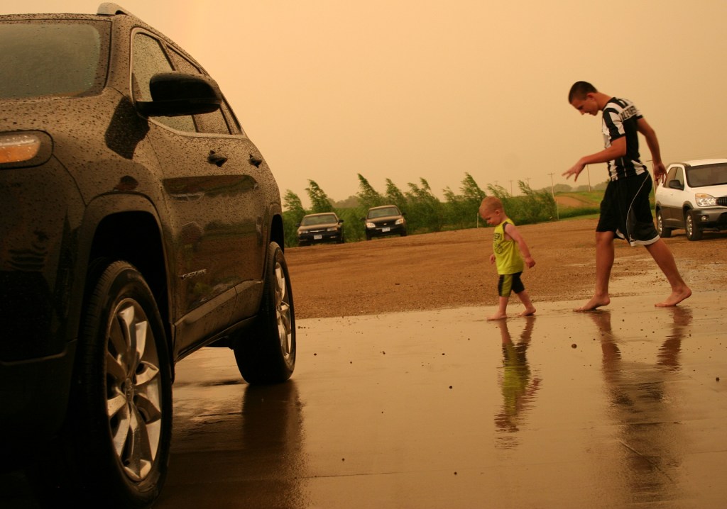 Follow the leader or monkey see, monkey do.