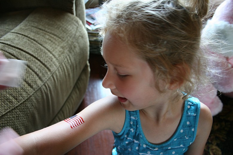 STEP TWO: Removing the washcloth and paper for the great reveal.