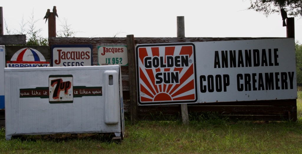More signs to appreciate from this rural area.