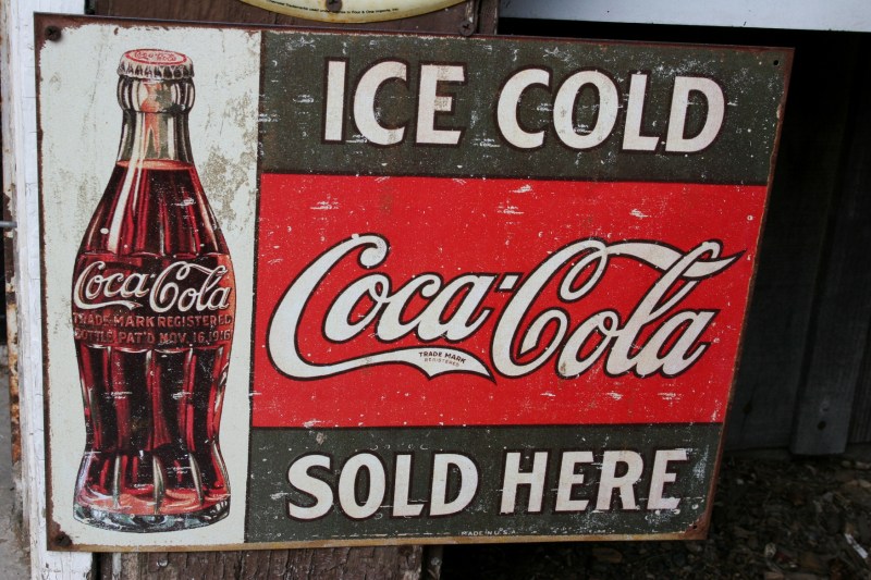 No coke sold here, but...