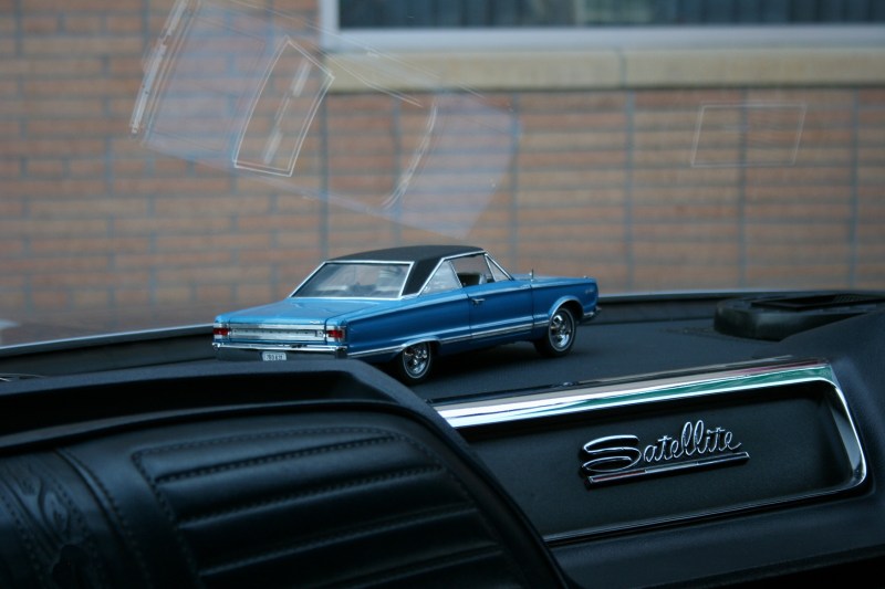 And then I noticed the mini Satellite in the back window.