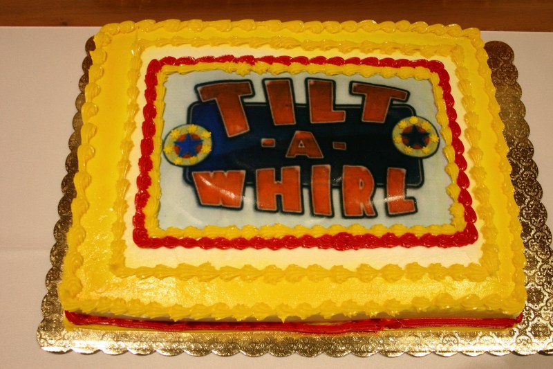 Every party needs a cake.