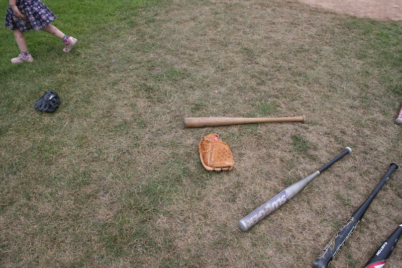 Abandoning the ball field...