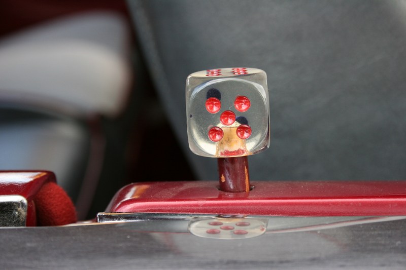 I'm always drawn to details like this dice on a lock.