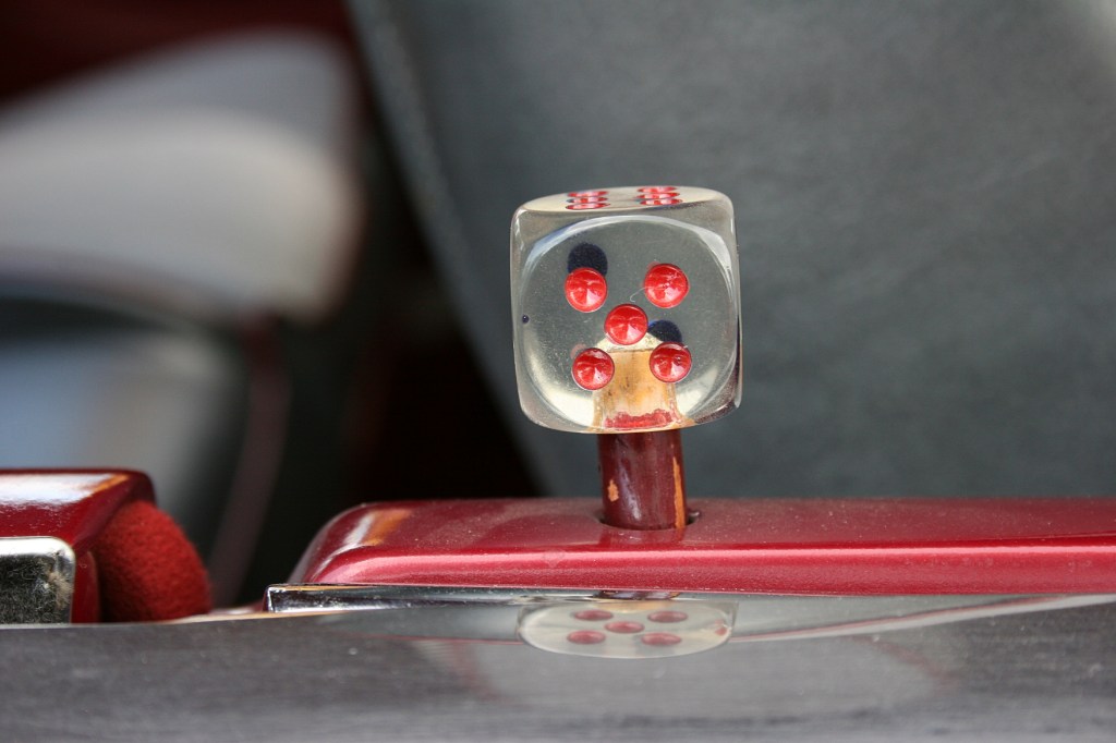 I'm always drawn to details like this dice on a lock.