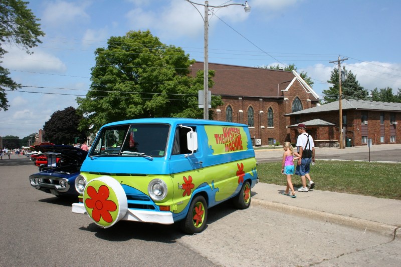 I called this a hippie van.