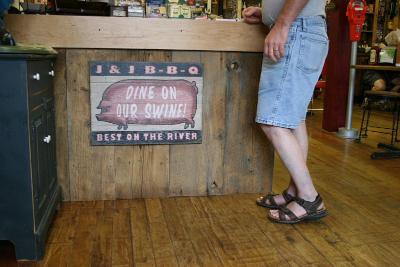 Love this sign at the order counter.